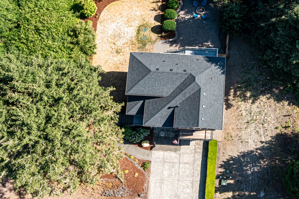 Dune Crest Beach House from the sky!