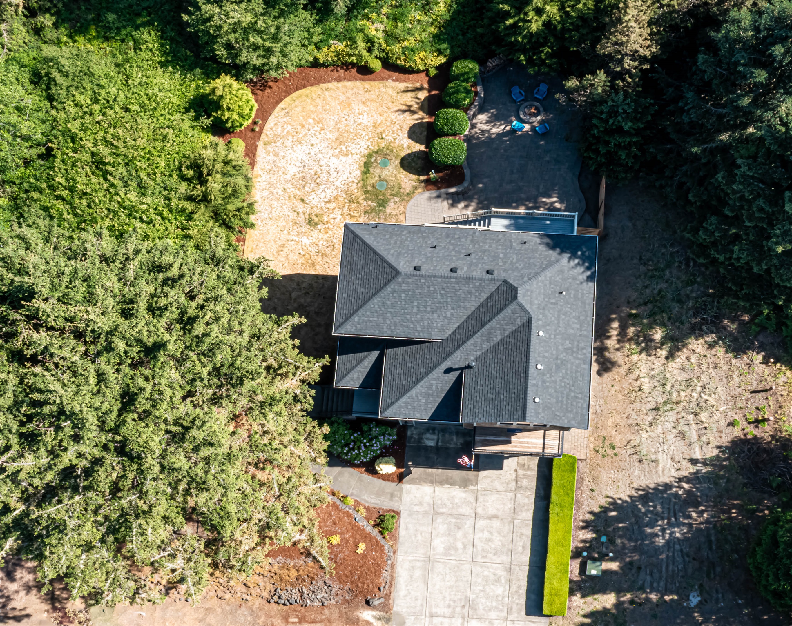 Dune Crest Beach House from the sky!