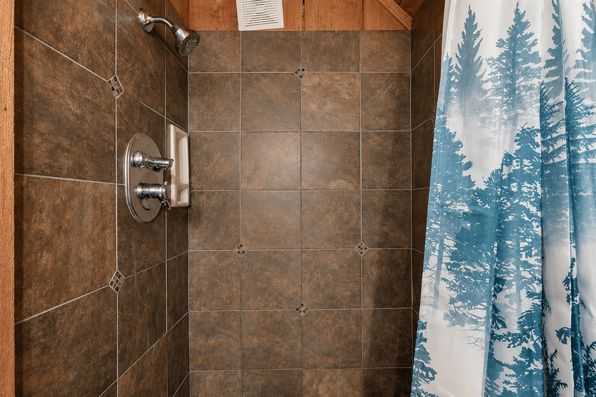 Loft Bathroom with Shower