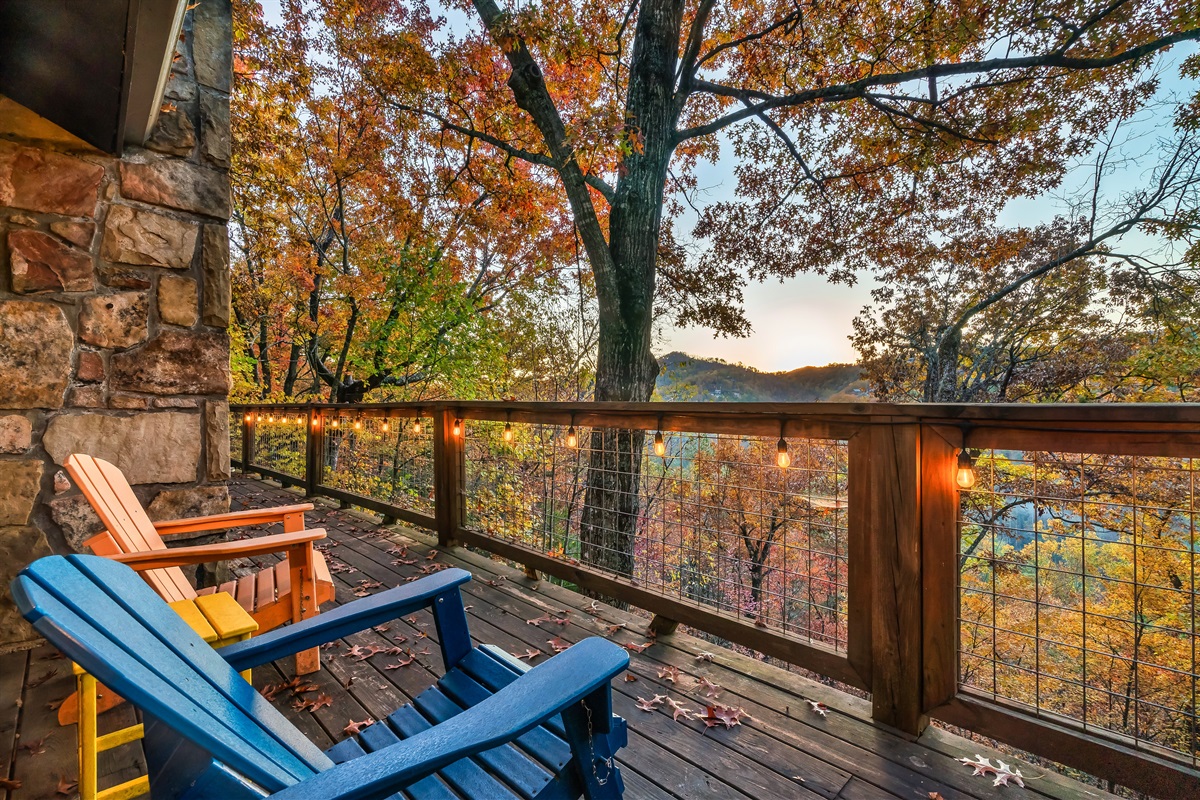 Sip coffee with a view.