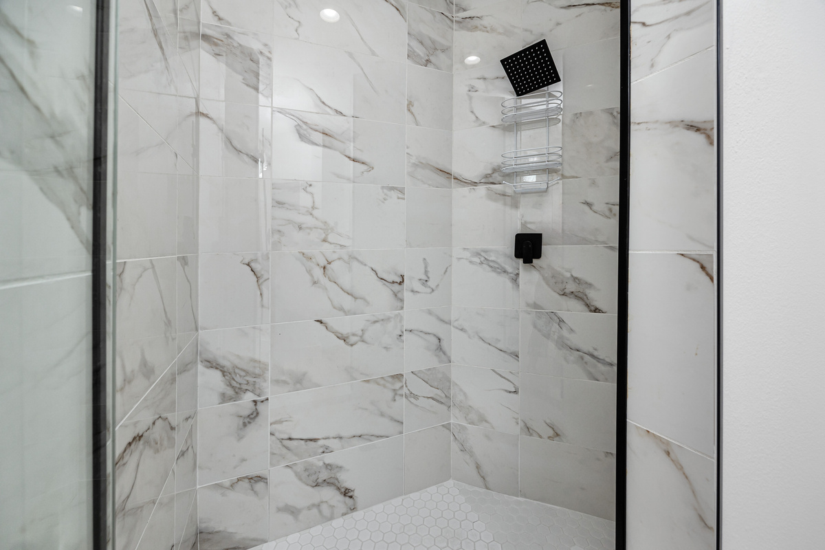 Main bath shower