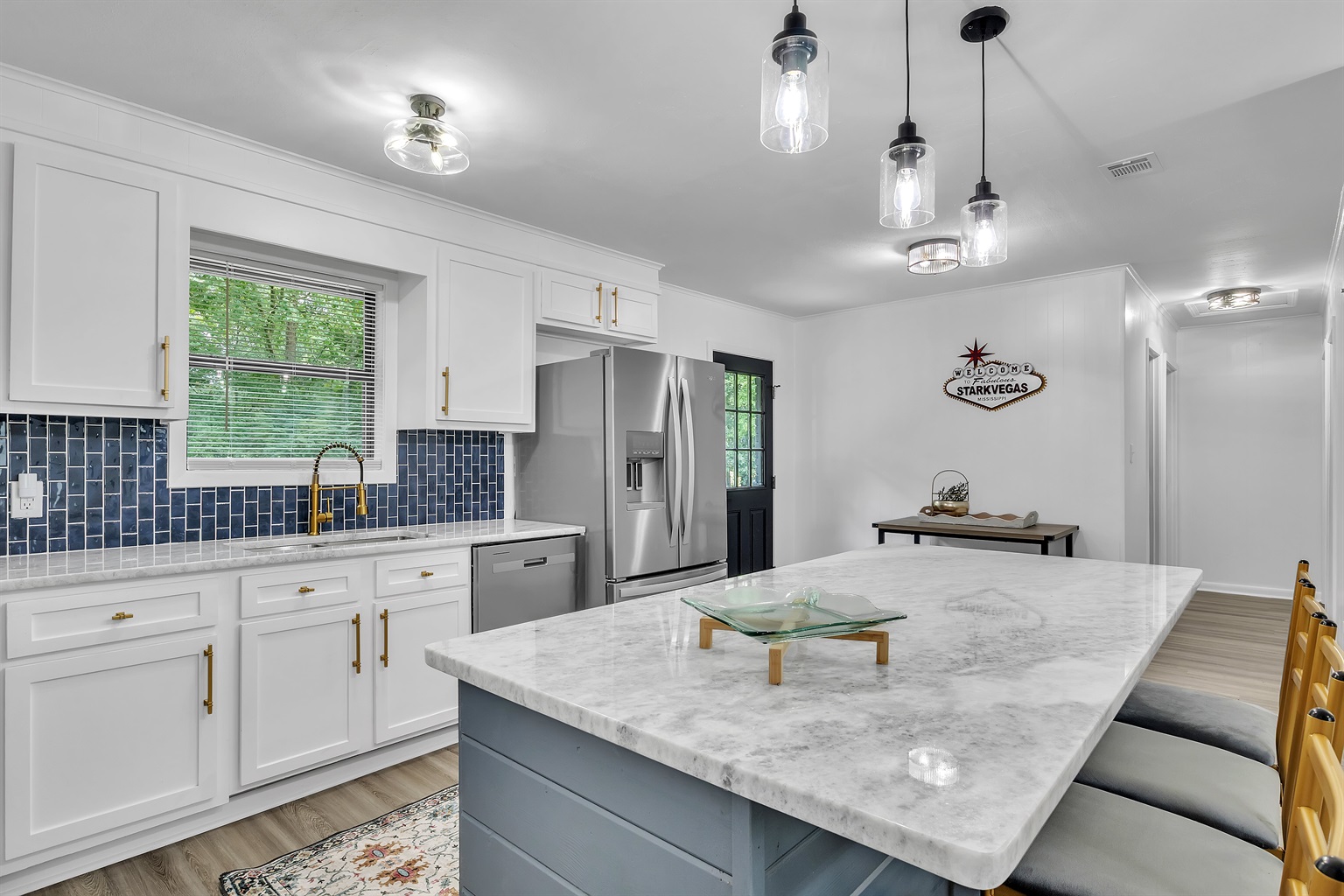 kitchen and dining