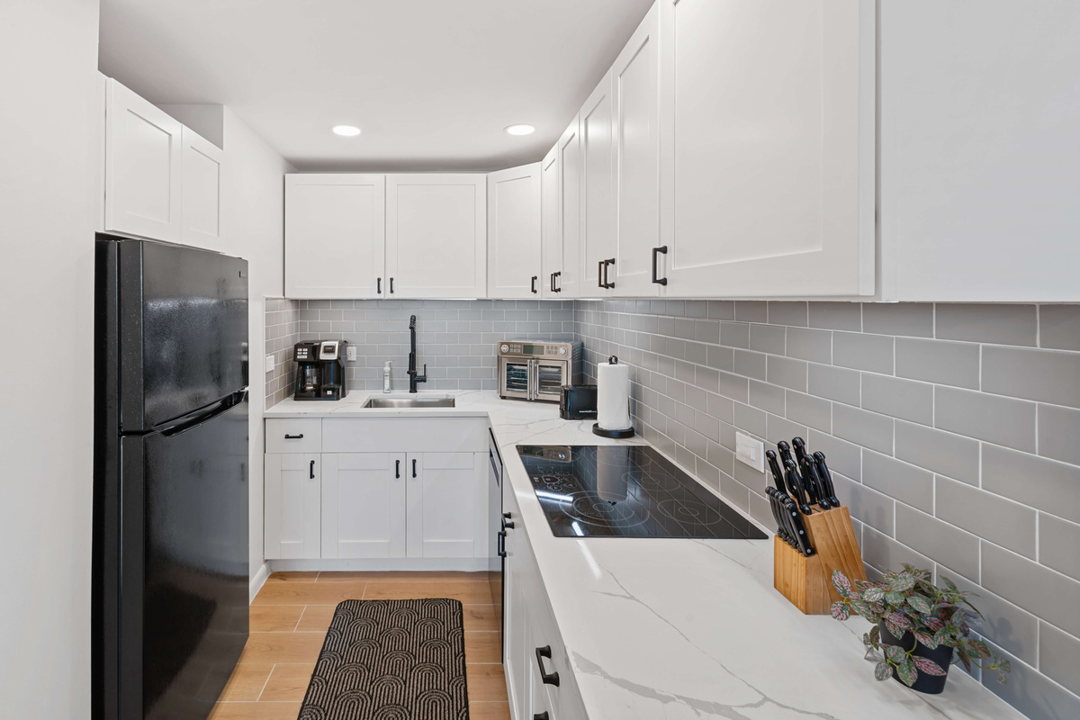 Modern up to date kitchen with all the necessities