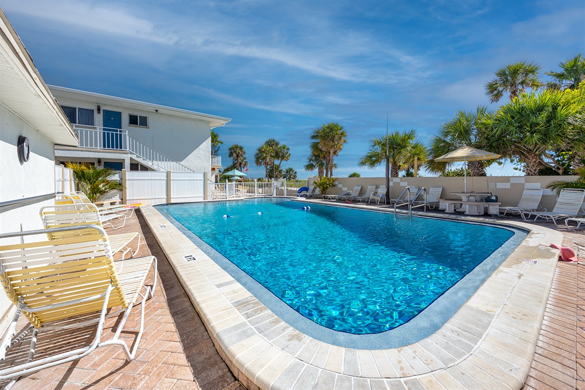 sparkling pool