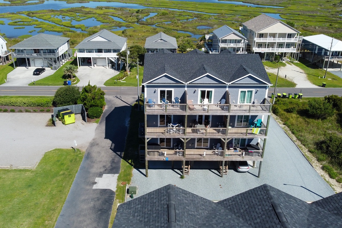 Aerial of Pelican's Treasure