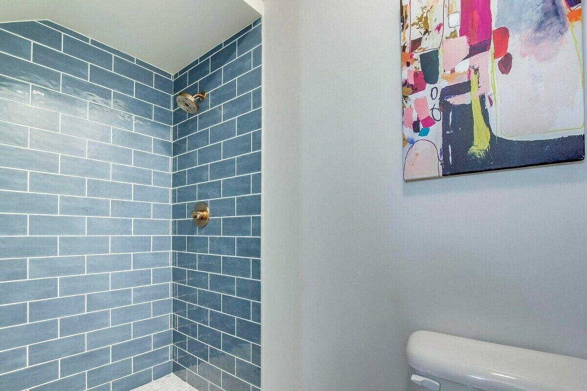 First Floor Full Bathroom with Walk-in Shower