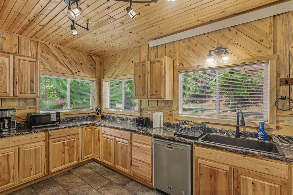 Open Concept Kitchen with a View