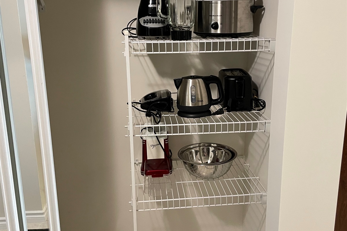 More kitchen equipment!