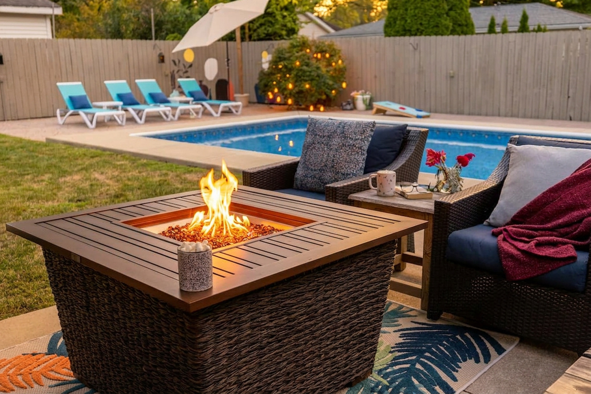 Fire-table | Propane provided