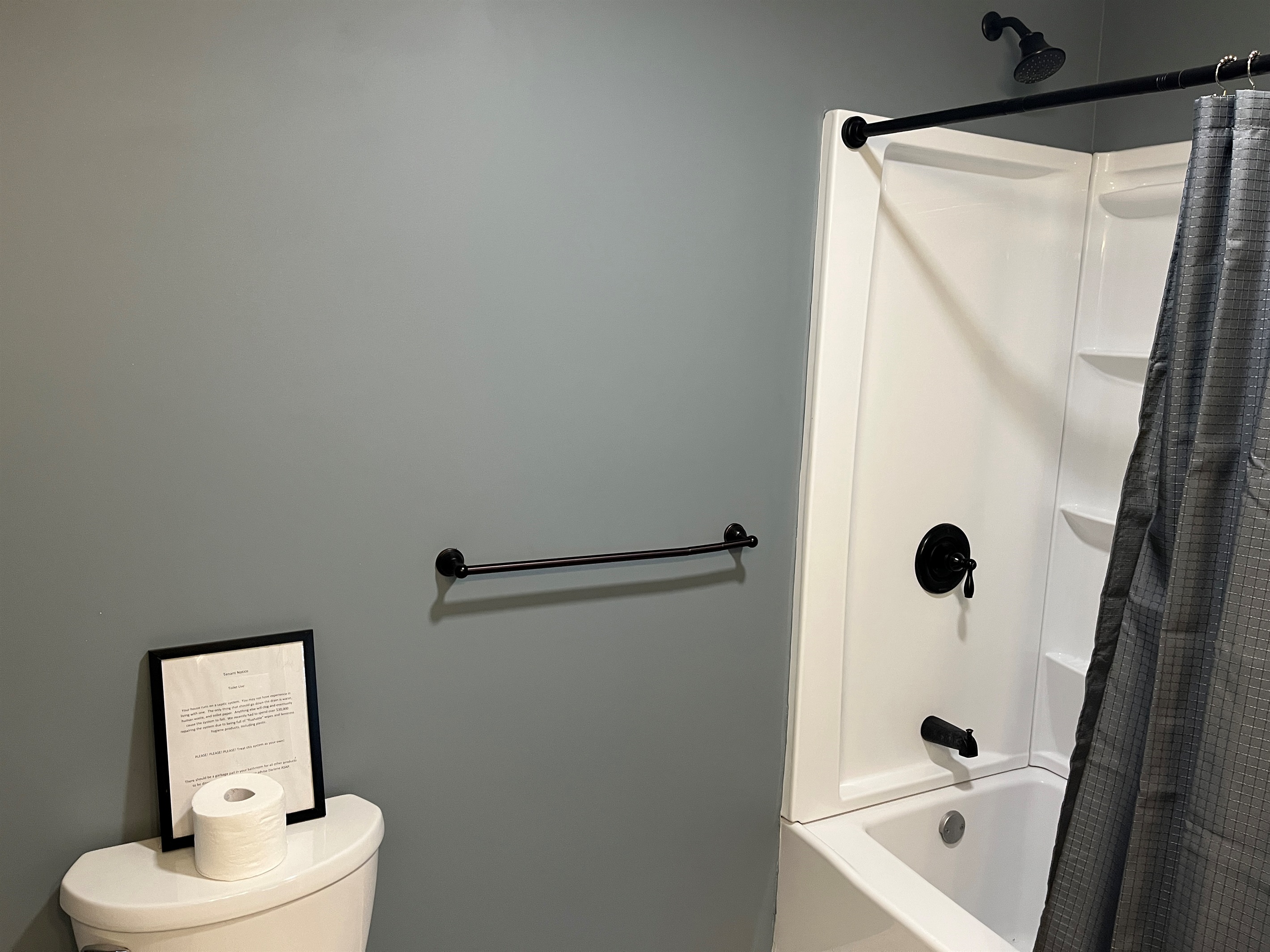 Renovated bath in Family suite