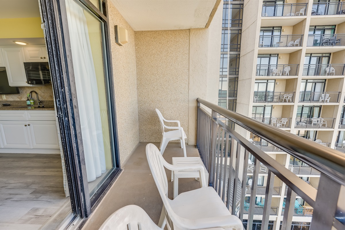 Amazing View from the Balcony!