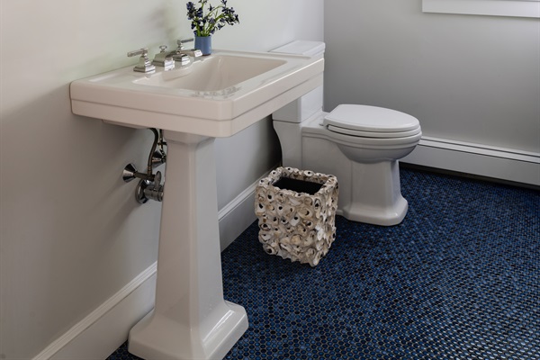 Quick and easy access to the main-level half bathroom.