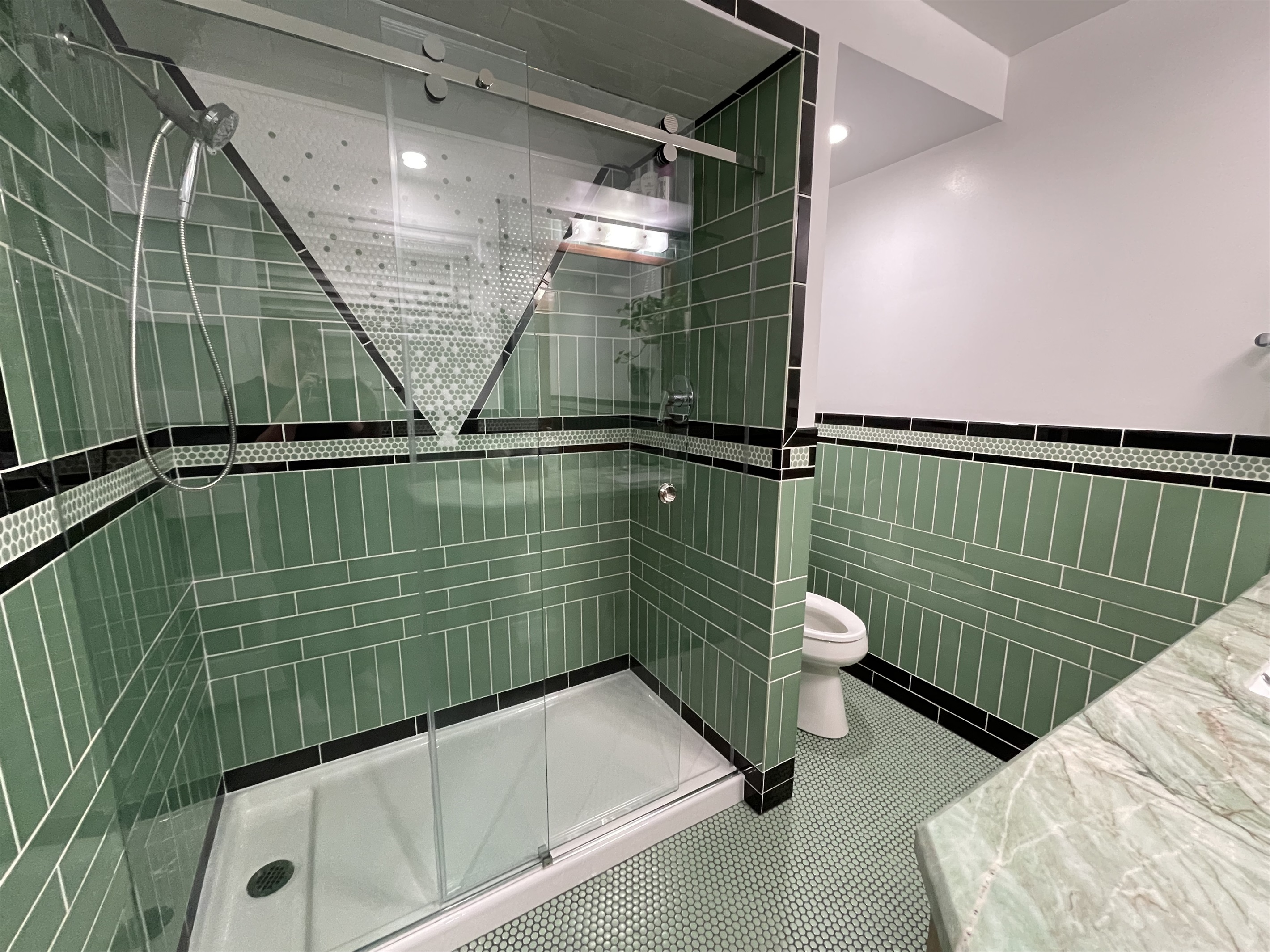 Huge Walk-in Shower