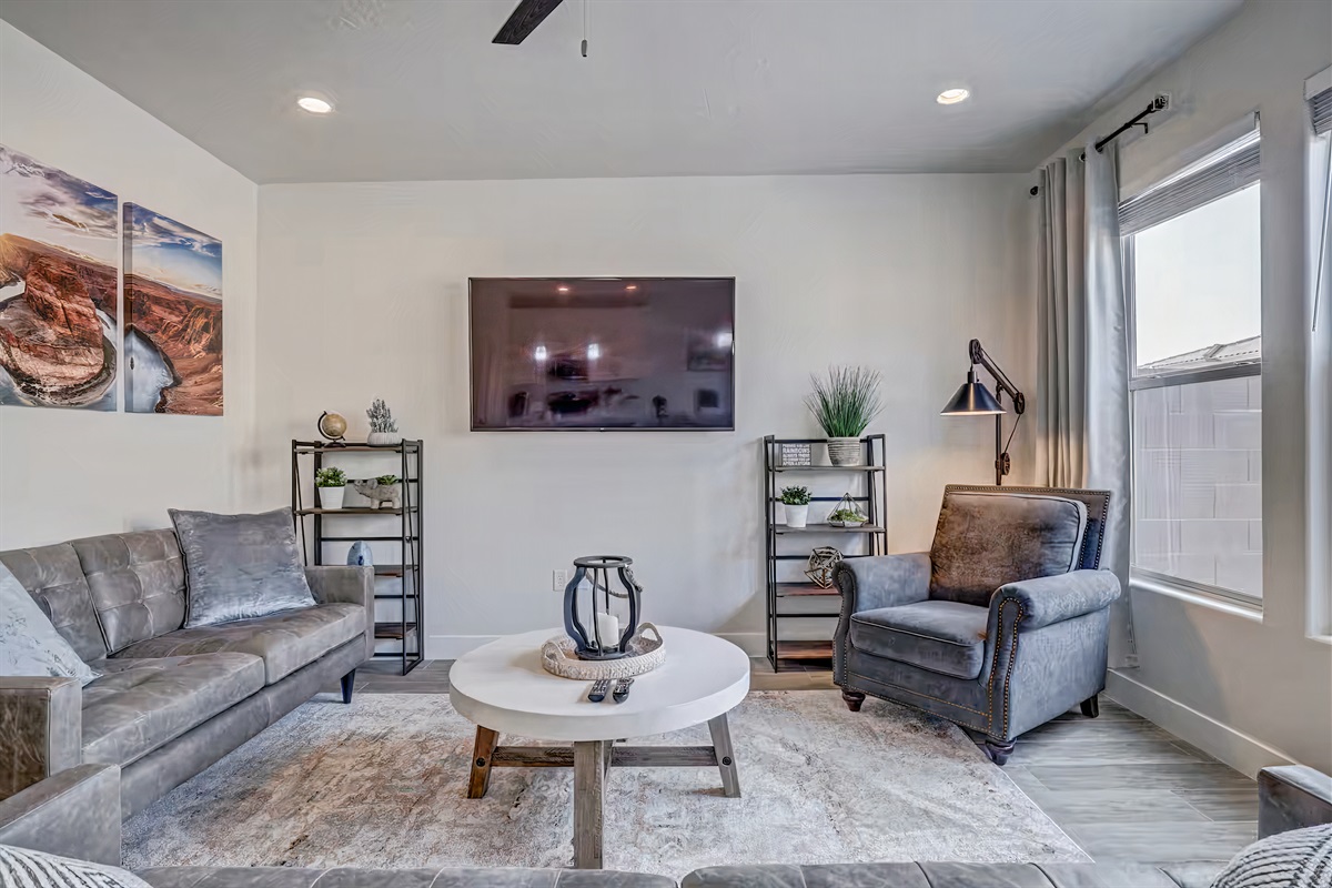 Modern decor.