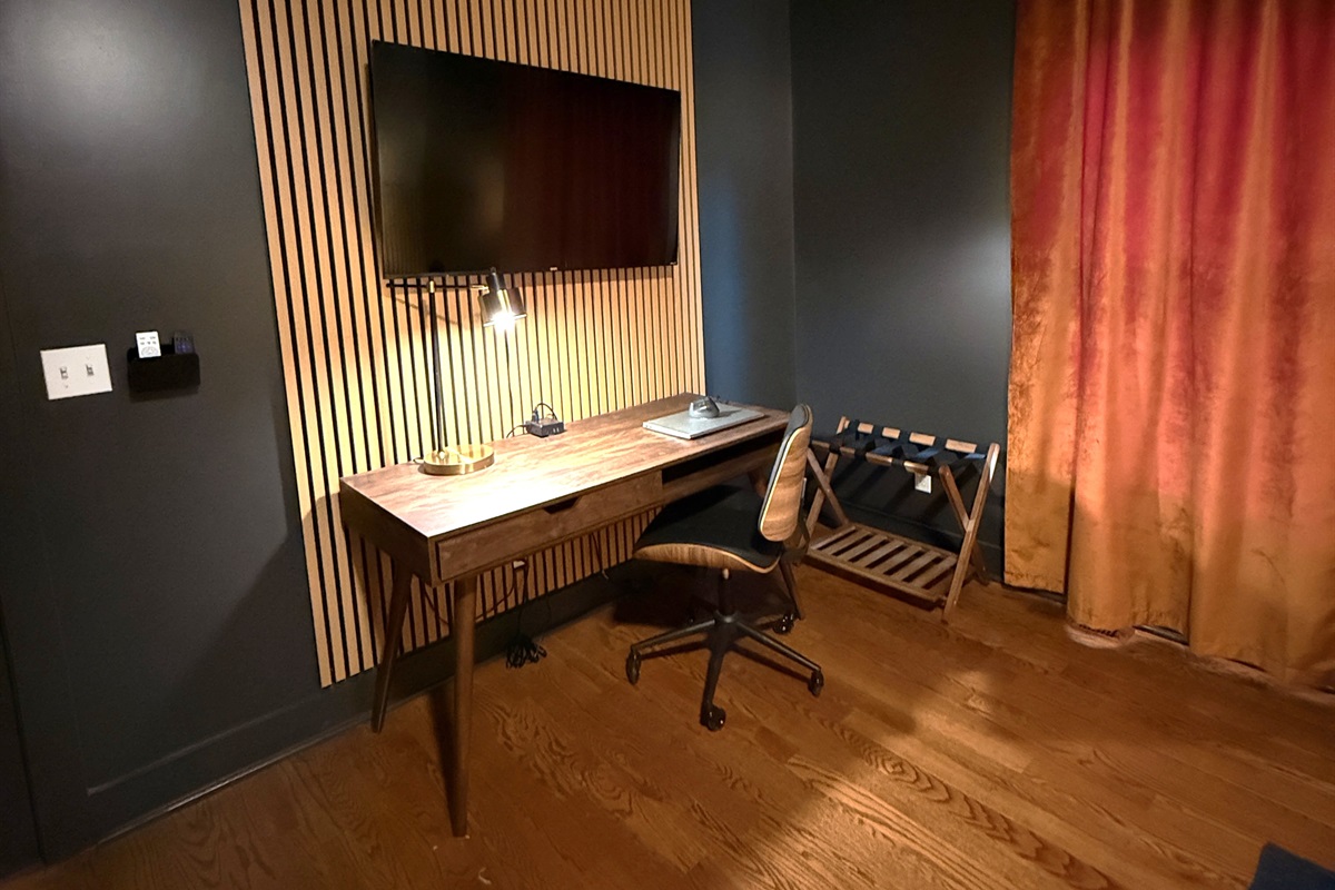 A modern king suite where rest meets refined design.