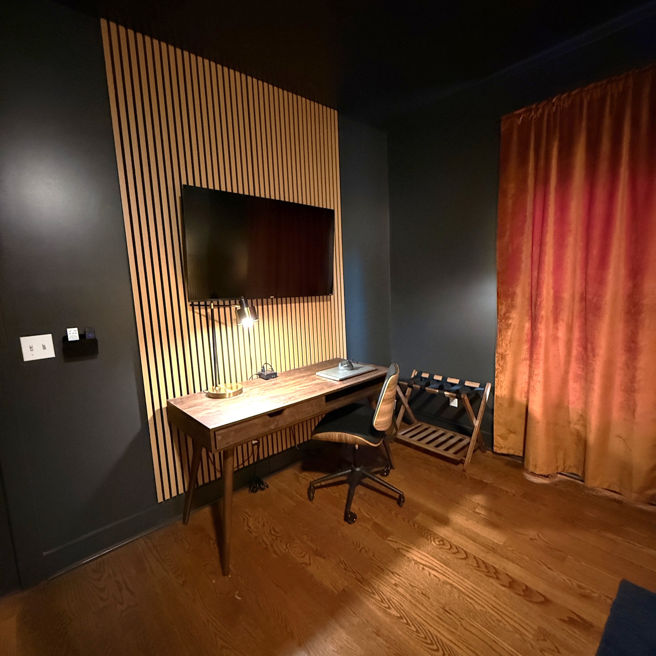 A modern king suite where rest meets refined design.