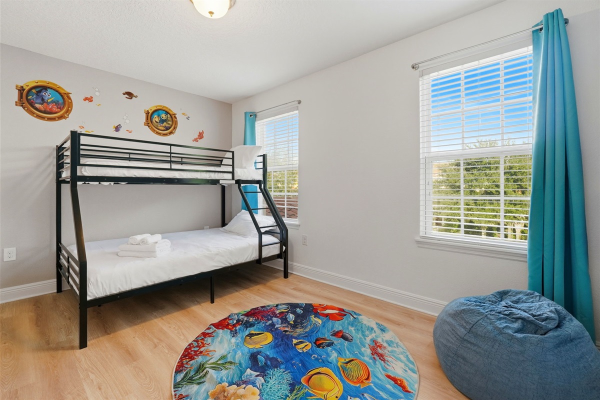 bunk bed bedroom 2nd floor