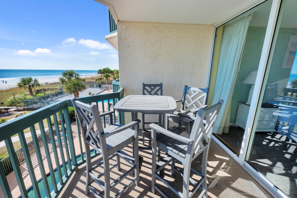 Amazing View from the Balcony!