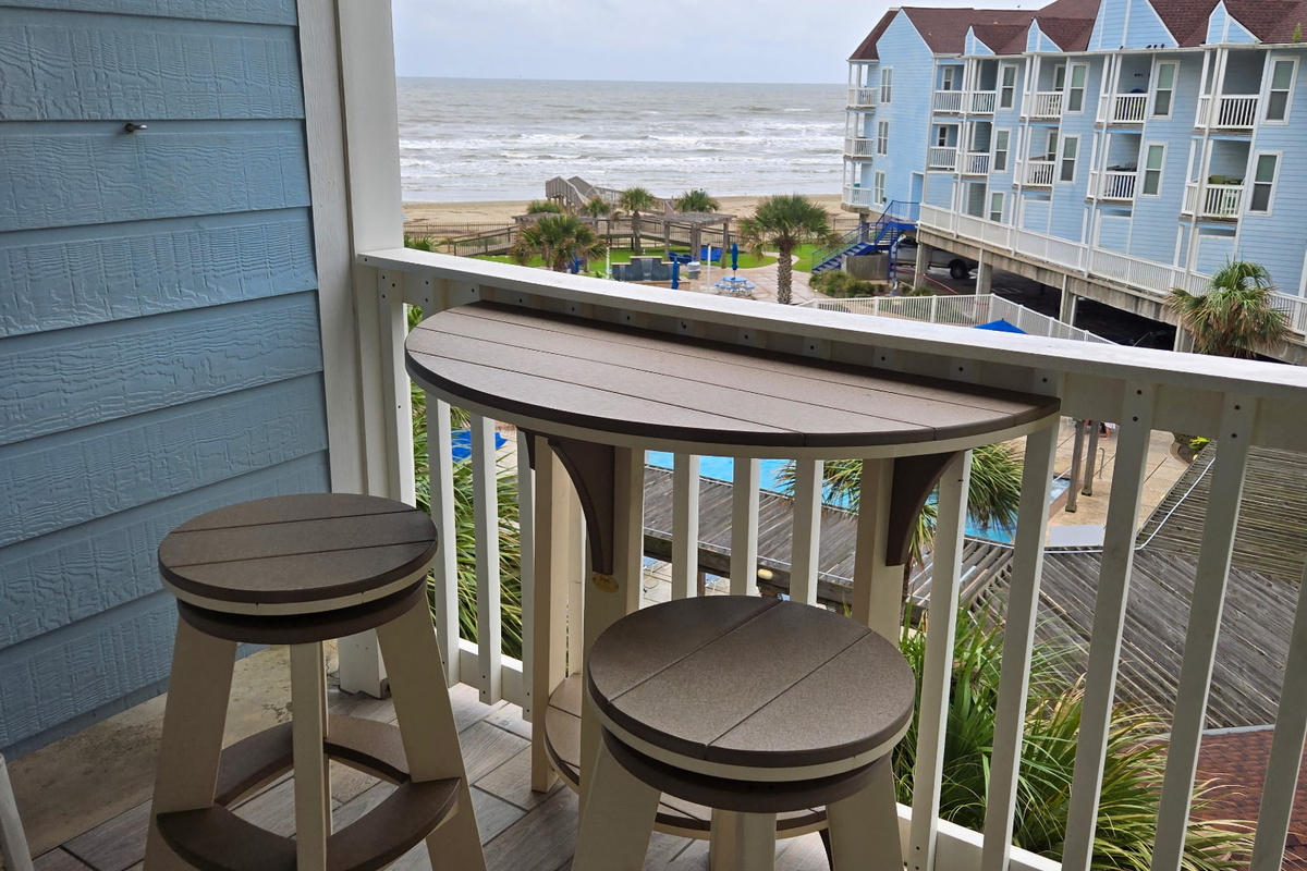 Great view from the balcony