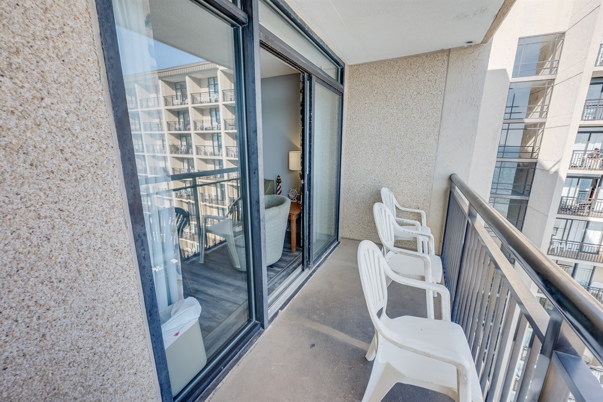 Amazing View from the Balcony!