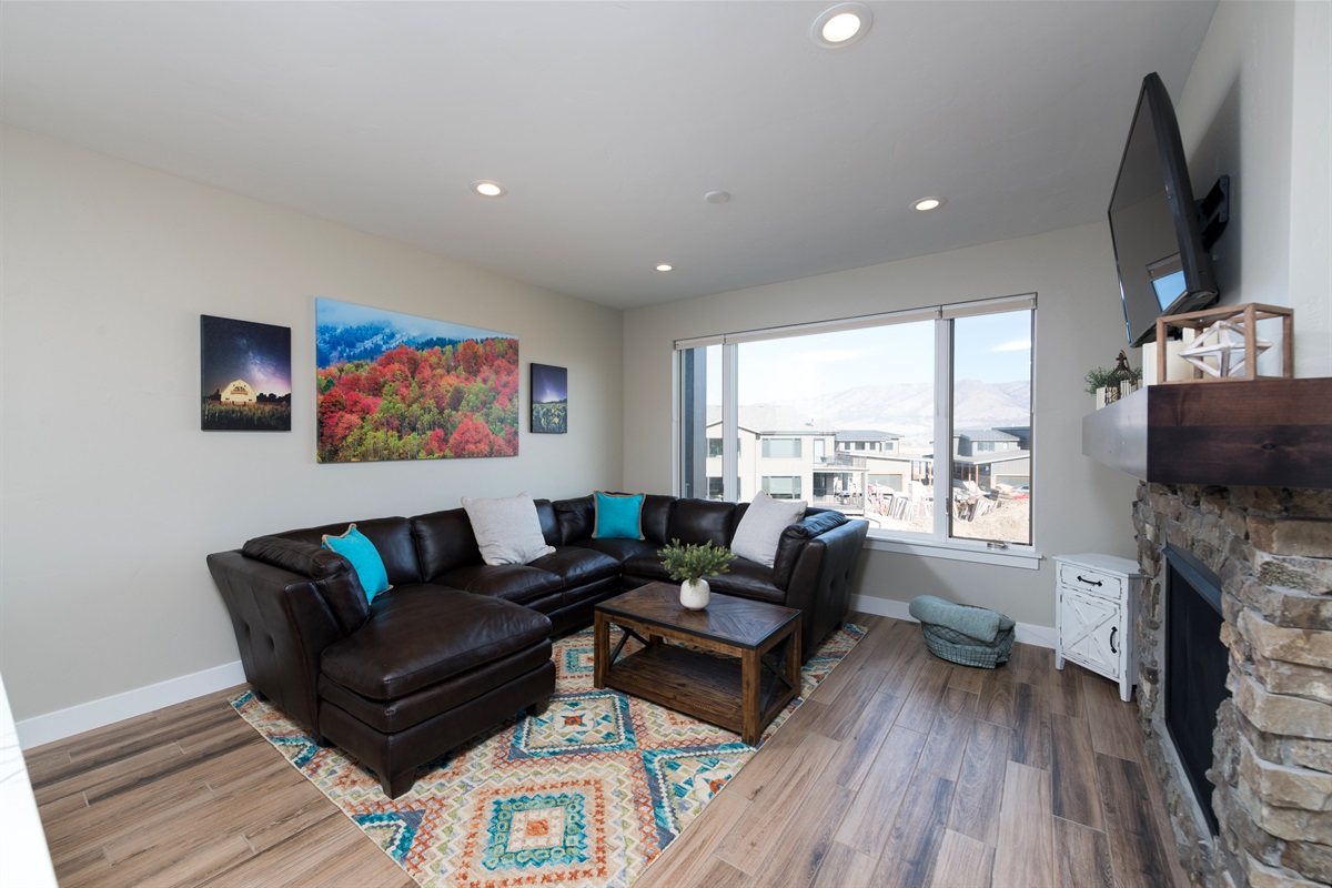 Spacious open-concept living designed for connection, comfort, and relaxation