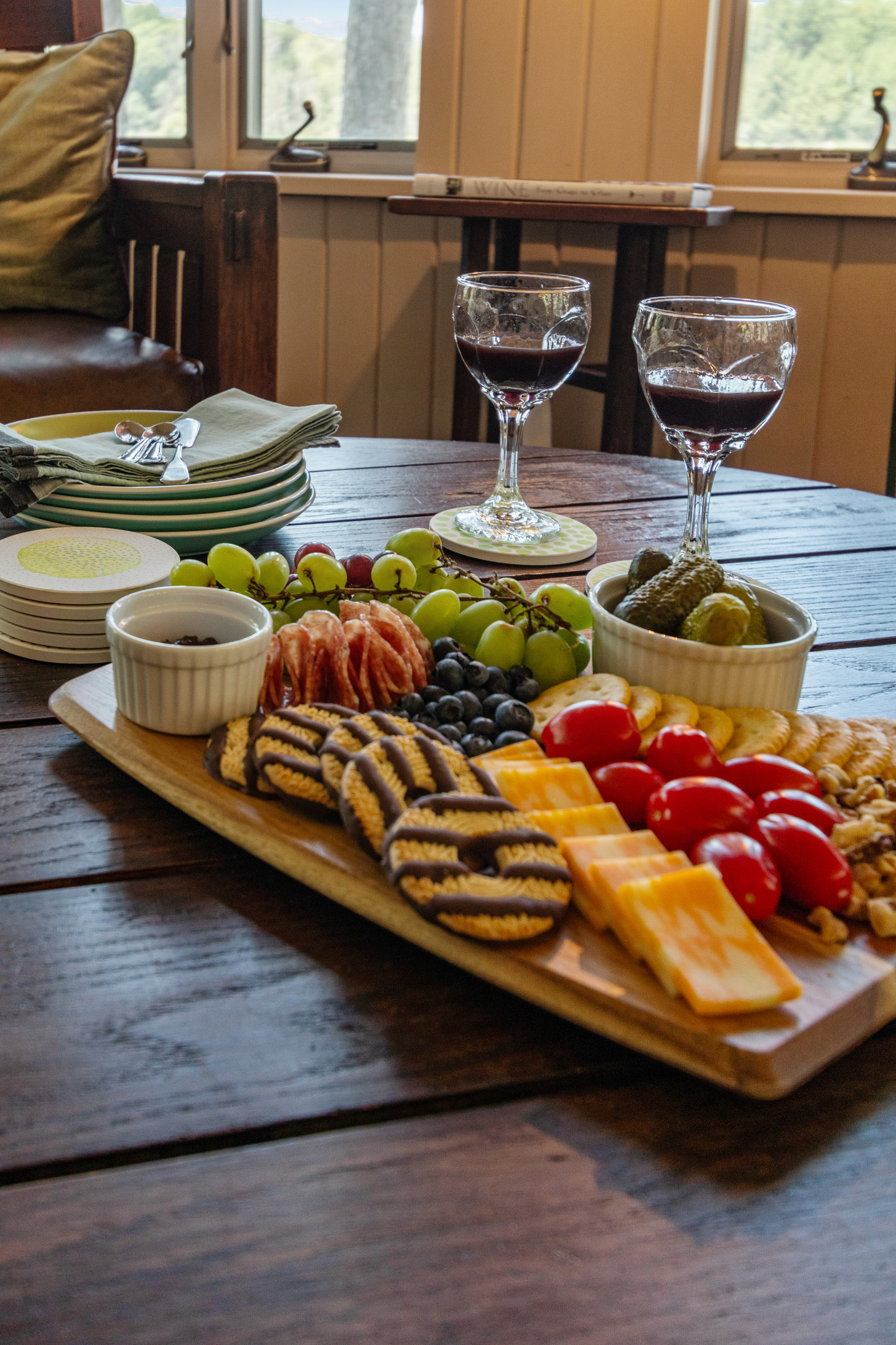 Set out your favorite snacks, pour a drink, and settle in—because some of the best vacation memories are made gathered around good food with the people you love.