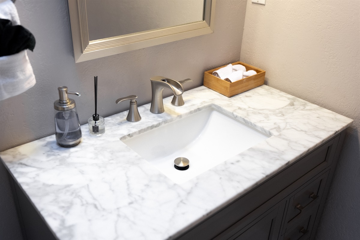 Thoughtful amenities and a crisp, clean aesthetic await your arrival.