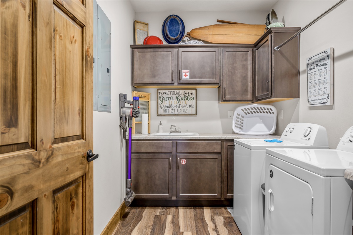 Main floor: Rachel Lynde's laundry room