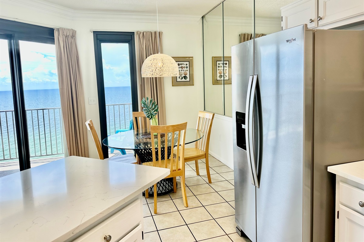 More beautiful views from kitchen!