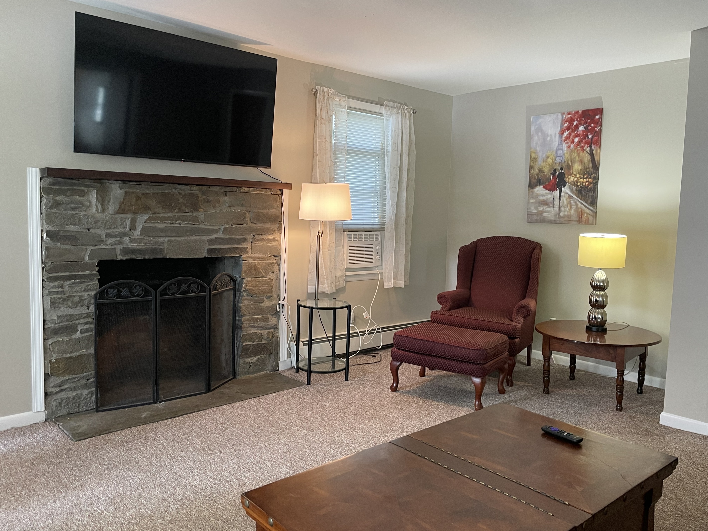 Attached apartment - living room