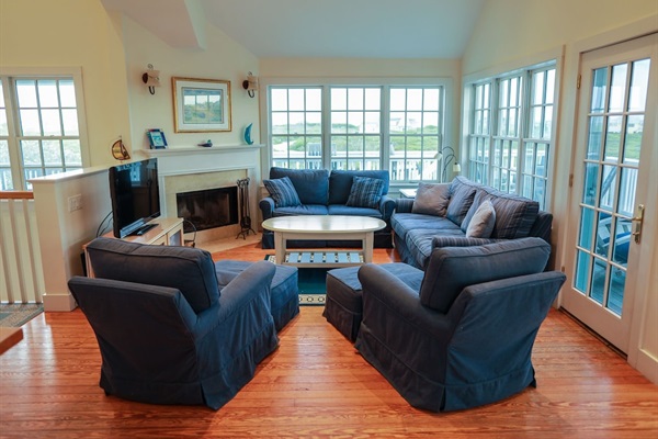 Light filled living room