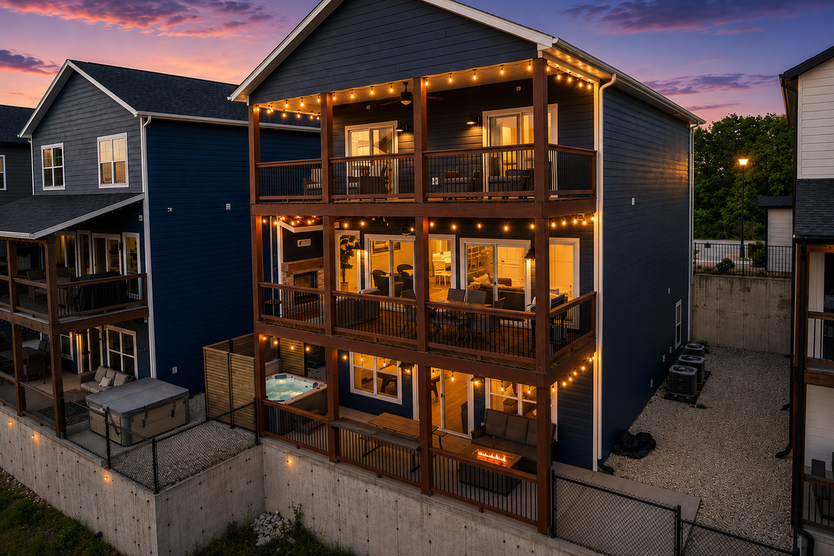 Luxury Lake Retreat • Sleeps 20 • 6 King Suites • Hot Tub • Game Room