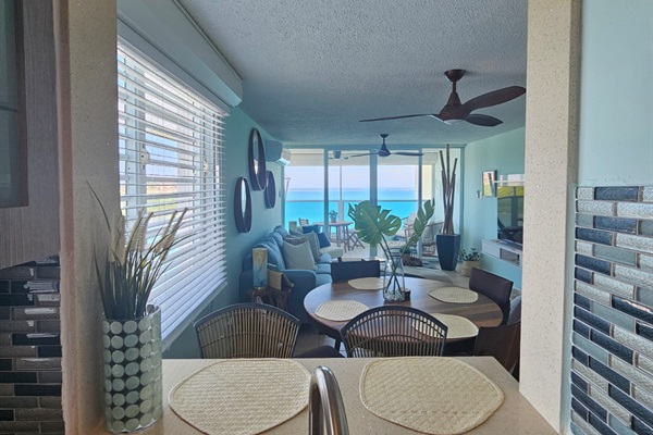 "Dine with Oceanfront Views"