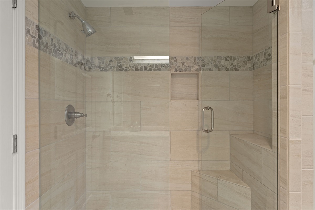 Walk in Shower:Master