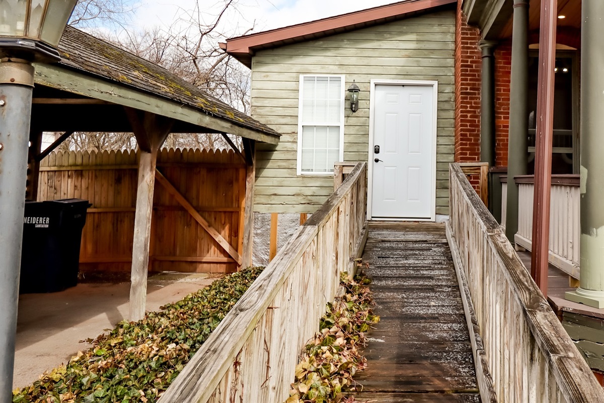 Front Entrance with Keyless Entry