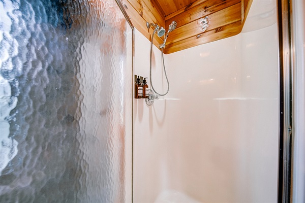 Ensuite master bath - walk-in shower