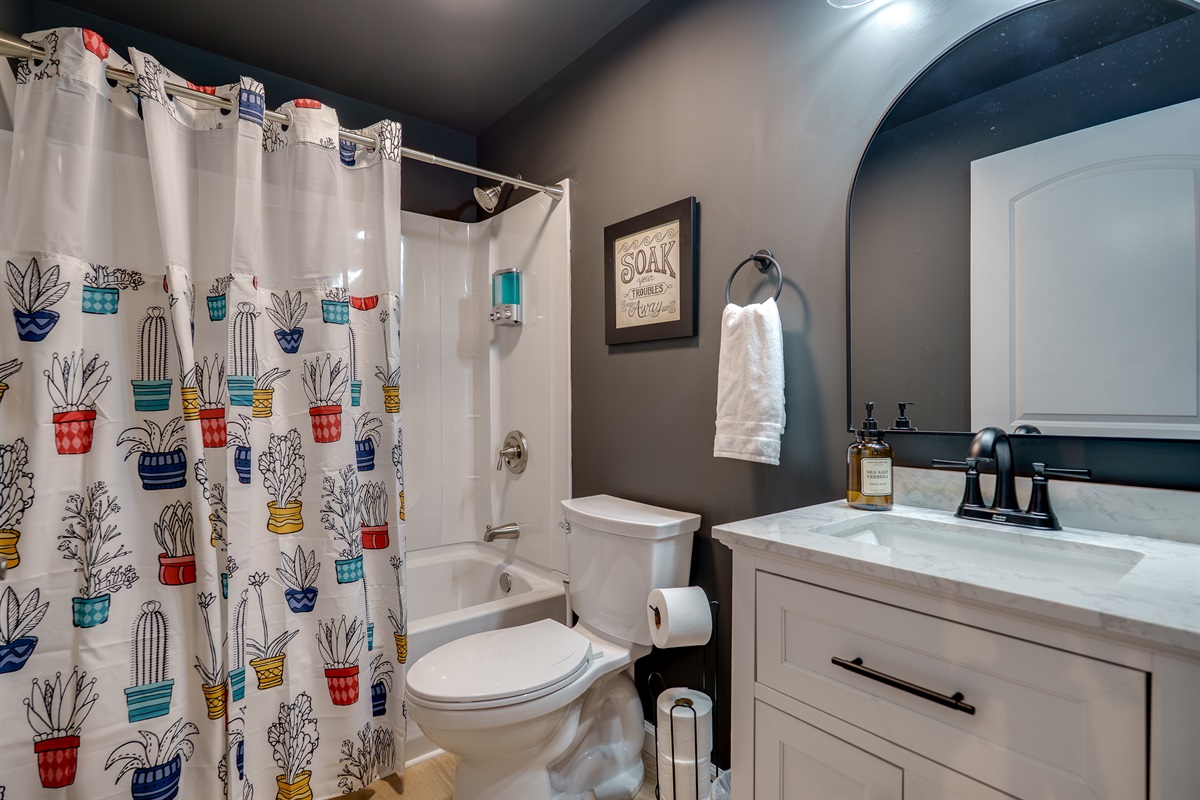 Well-Equipped Bathroom for Your Comfort