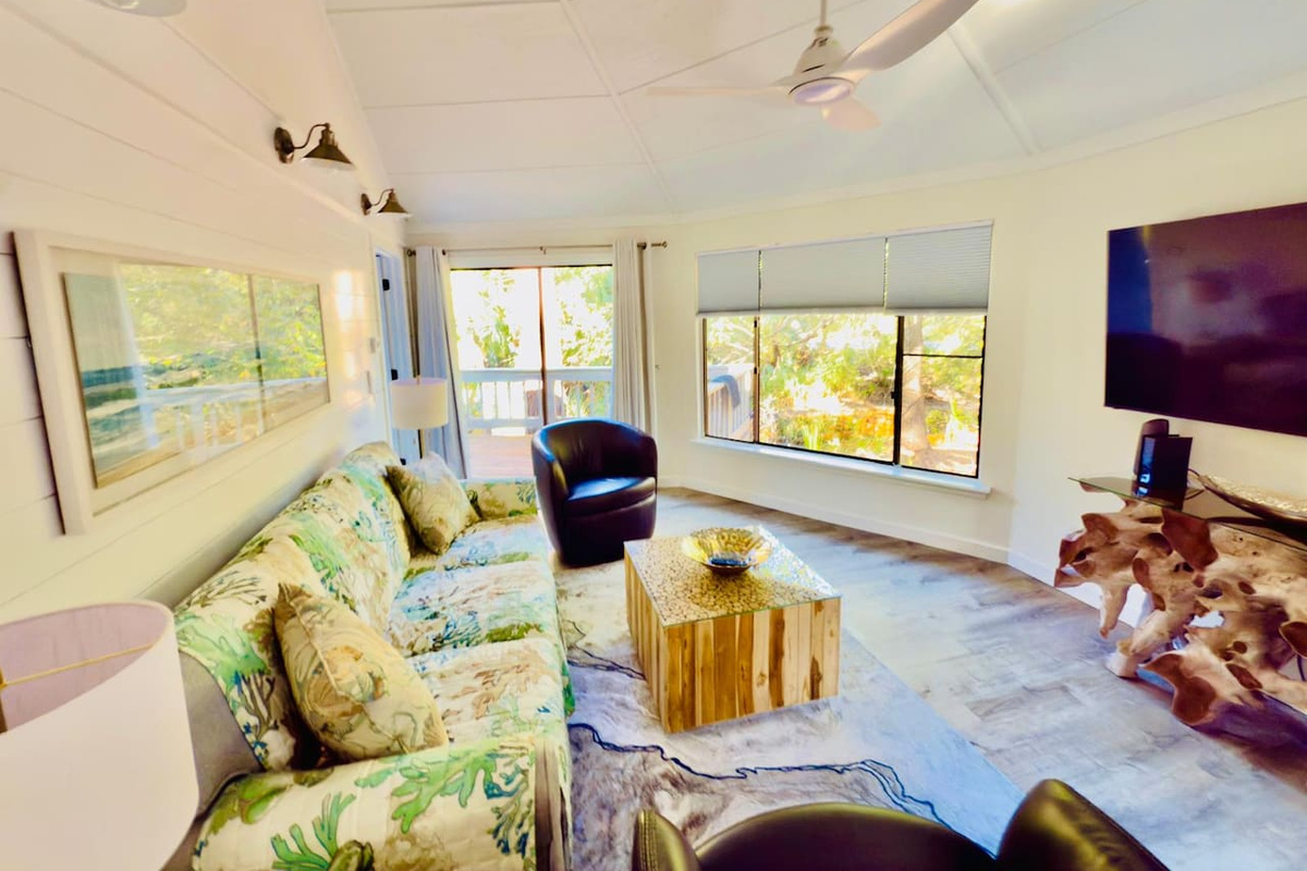 Living room with Smart TV
