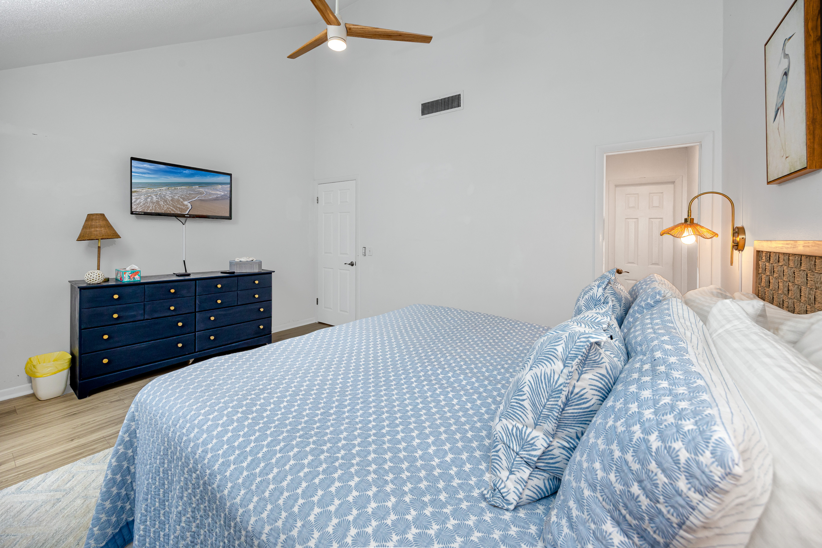 King bed
