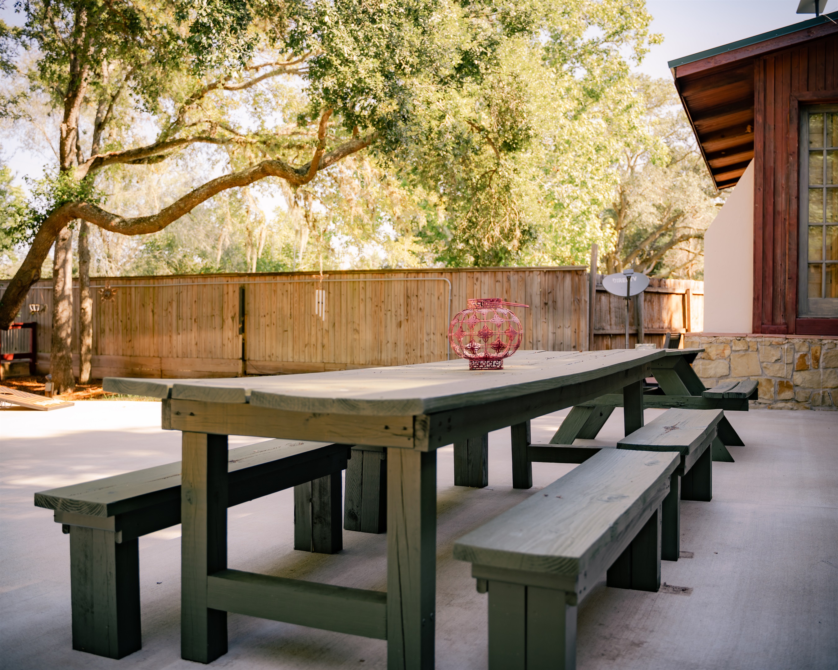 Tons of outdoor seating