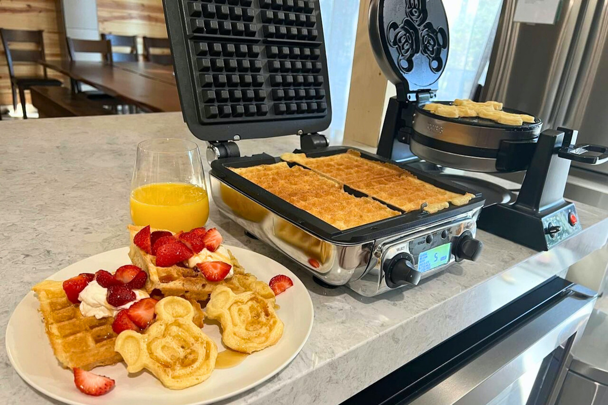 Kitchen offers a couple different waffler makers for you to enjoy.