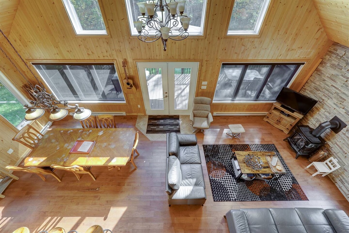 A cozy living room made for relaxing, unwinding, and feeling right at home. 