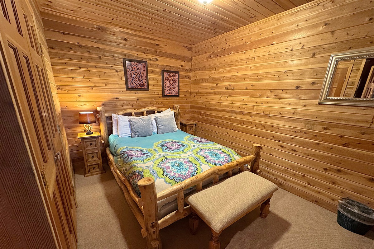 Queen bedroom #3 on lower level