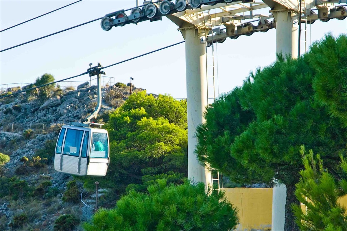 Benalmadena cabel cars