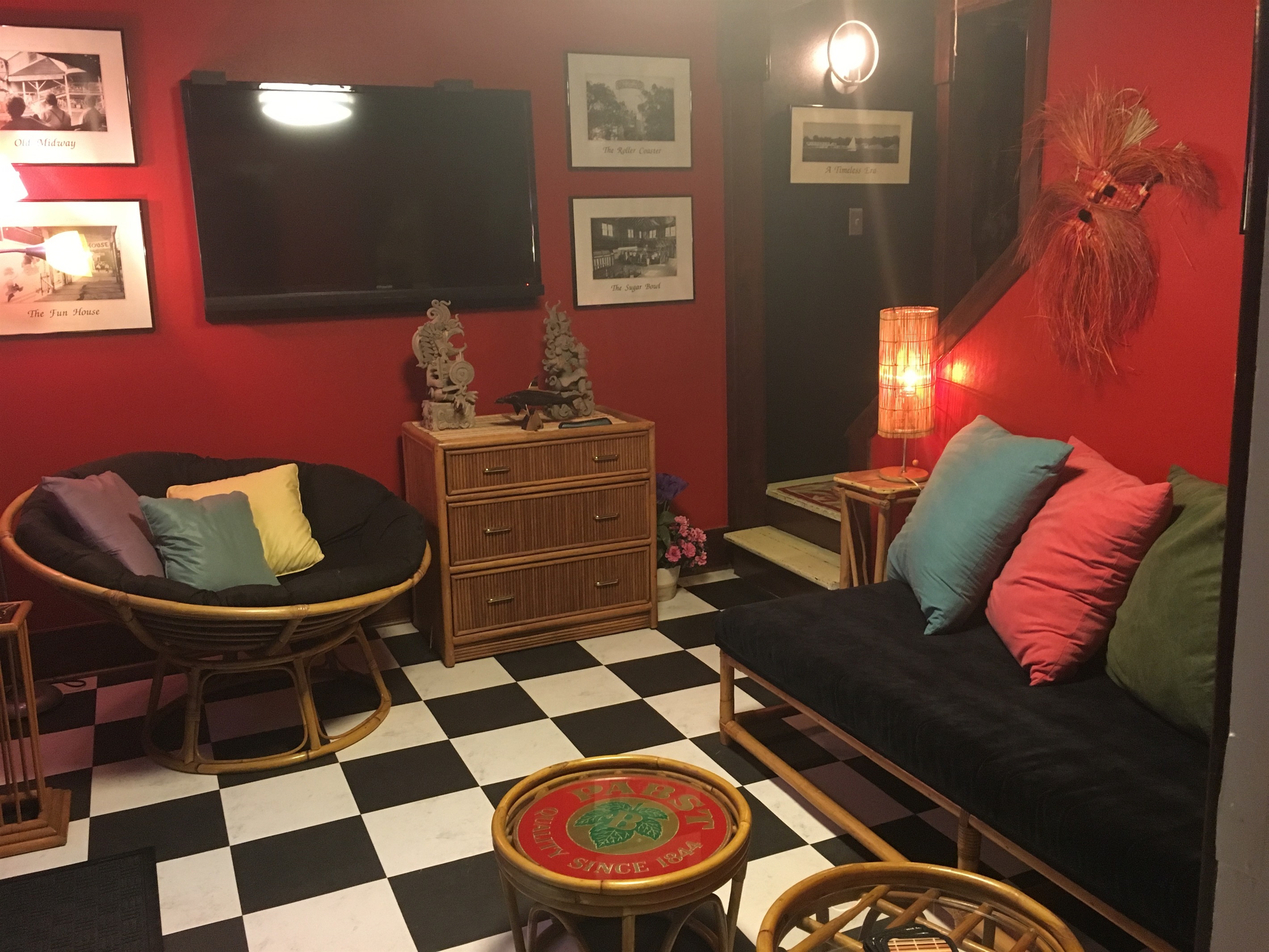 Back Door sitting area