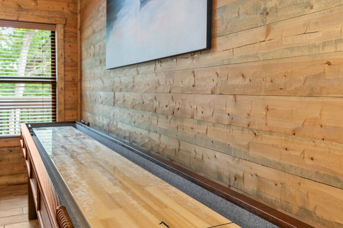 8ft shuffleboard!