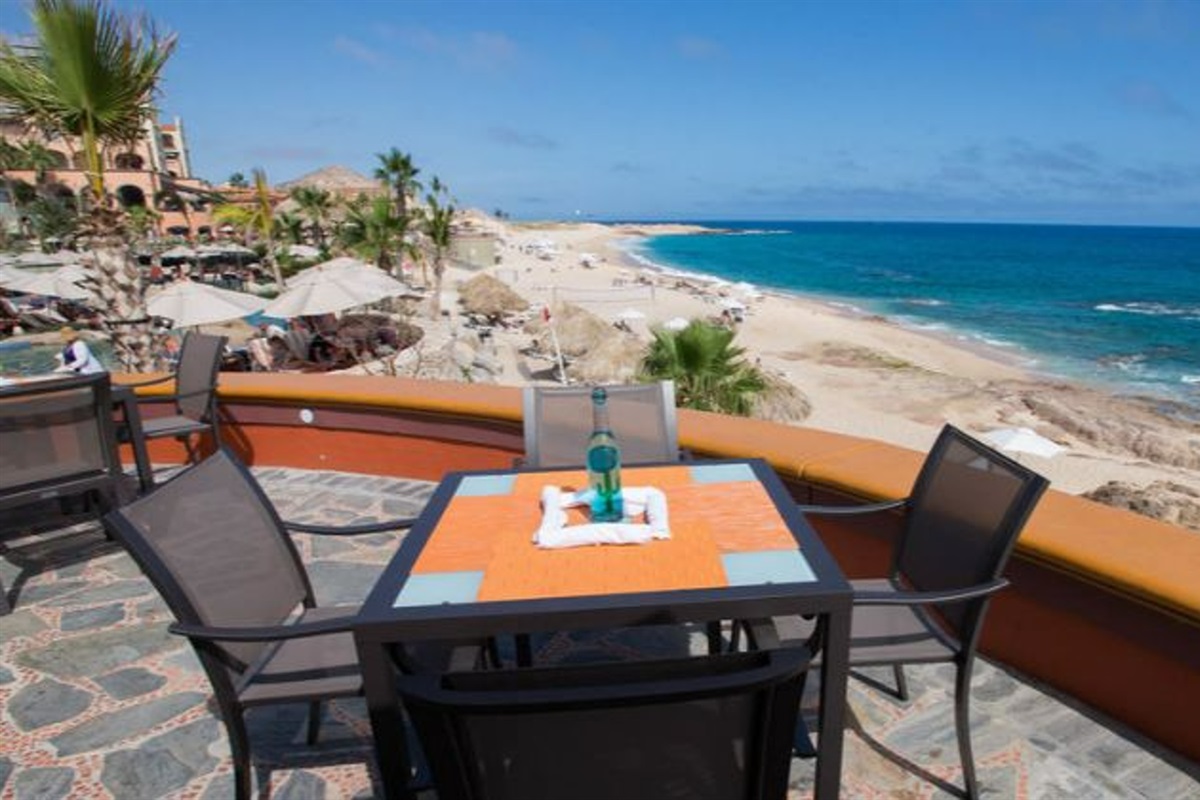 Outdoor Dining at Hacienda Del Mar Cabo, Vacation Travel Exclusives