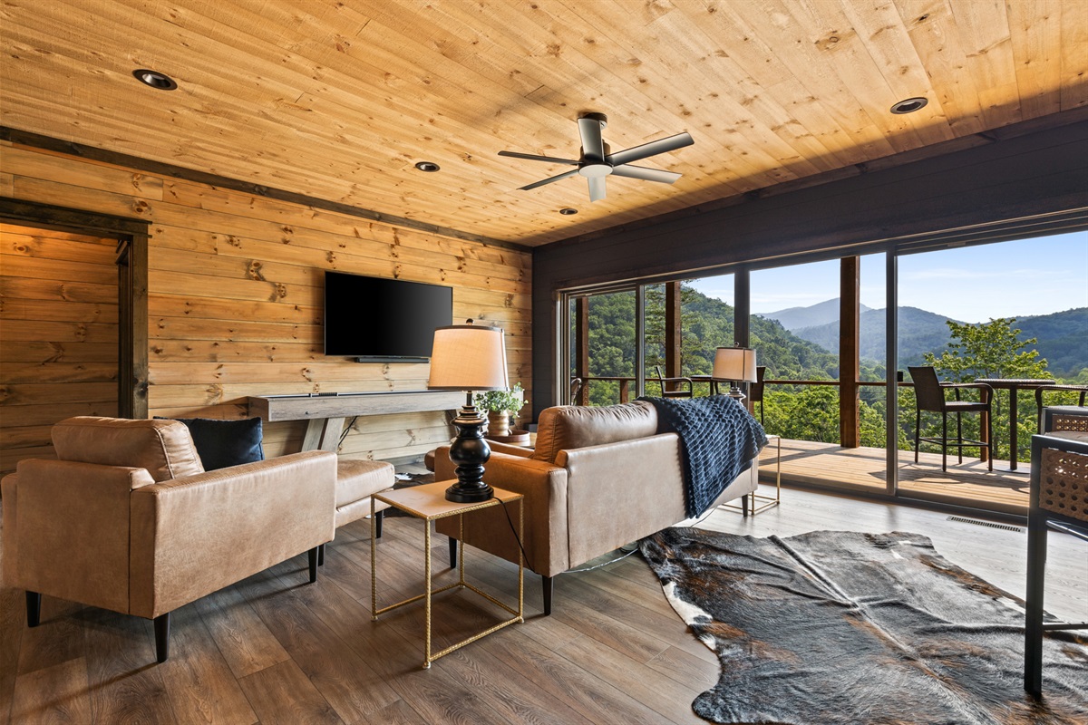 Even the games come with a view.