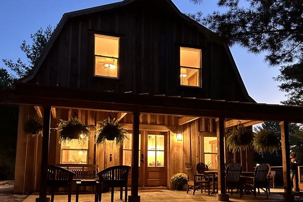 Your private 2,500 sq. ft. forest retreat. Tucked away on 16 secluded acres, our completely remodeled lodge offers the perfect blend of modern luxury and rustic charm for your next group getaway.