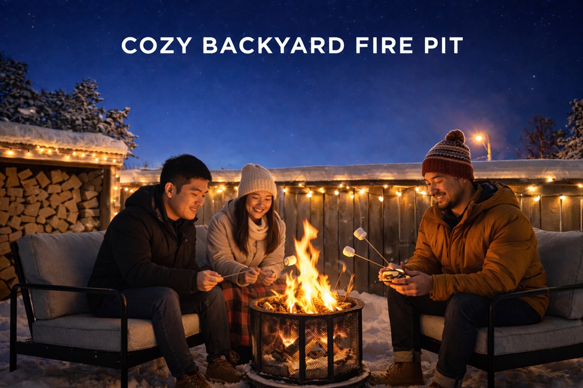 Evenings by the Fire
Roast marshmallows, relax by the fire, and enjoy the northern atmosphere.